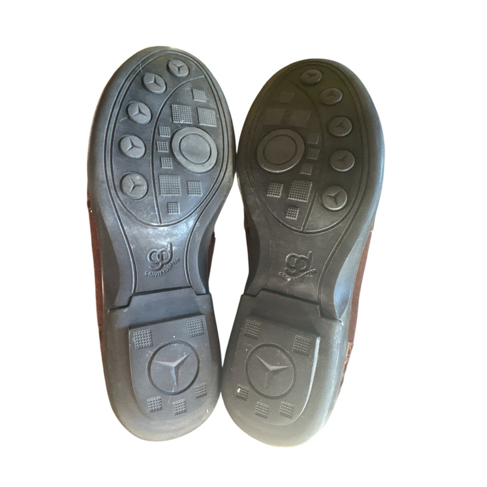 Defying Gravity Brown Patent Leather Croc Suede Woman's Size 9.5 Zip Up Shoes — image 4 of 8